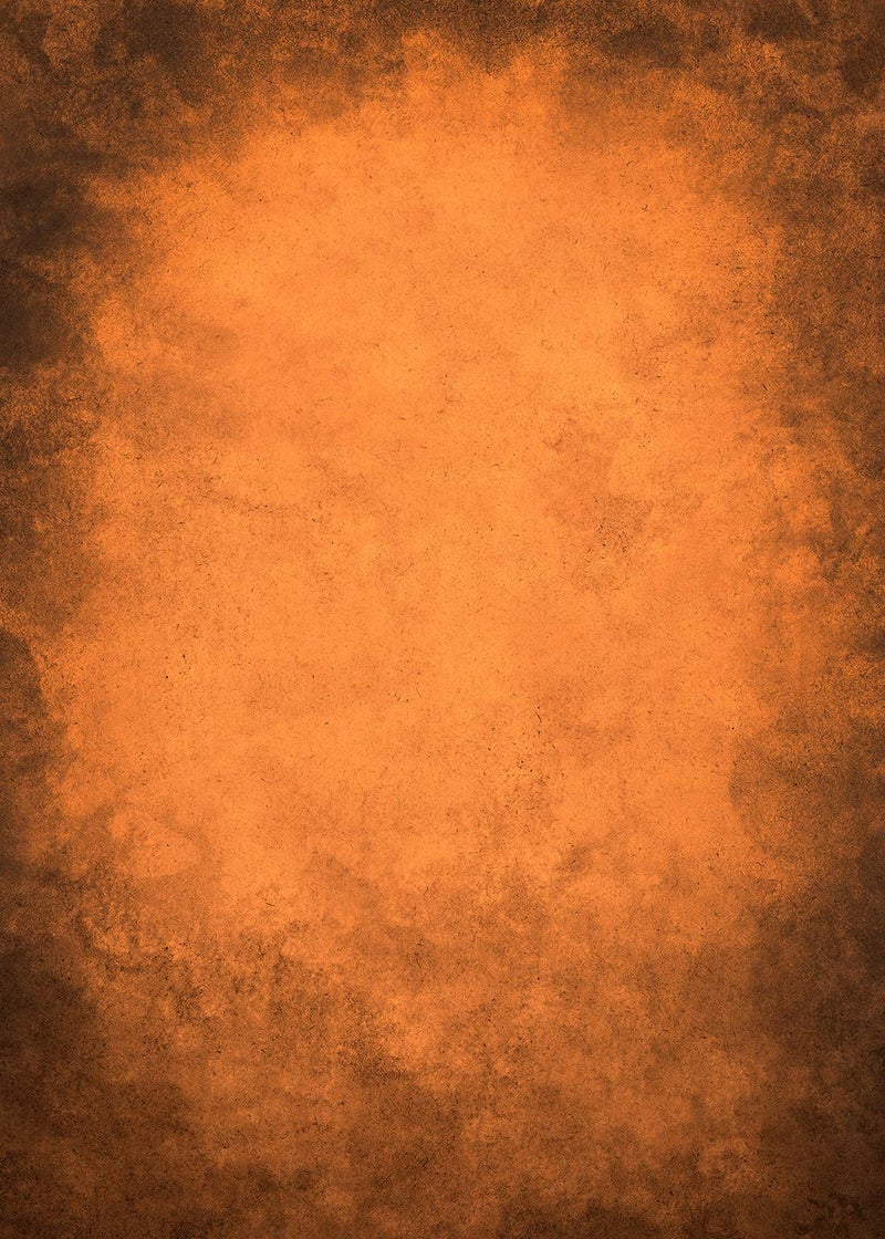 CapiSco 5X7FT Vintage Orange Gradient Art Photography Backdrop Portrait Abstract Background for Newborn Baby Child Adult Portrait Mannequin Products Photographer Seamless Photo Headshot Props SCO180A - Image 3